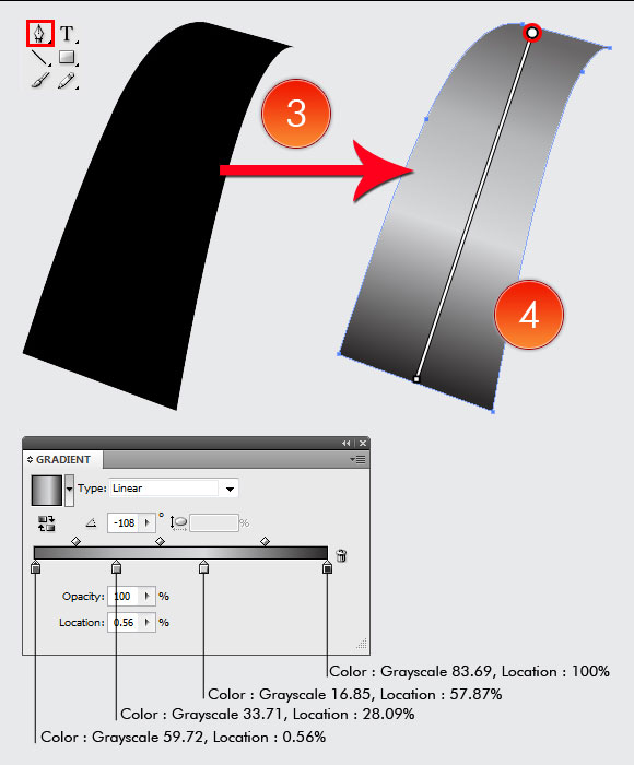 Film Can, Reel and Clapper Board Vector Tutorial in Illustrator CS5 – Part III 3