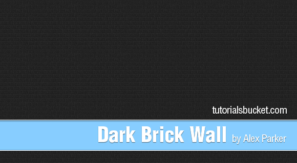 Dark Brick Wall Pattern