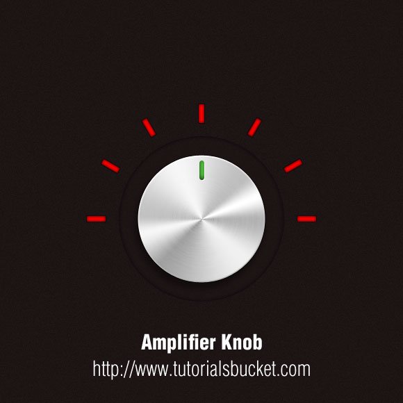 How to create Amplifier knob 16 How to create Amplifier knob 16